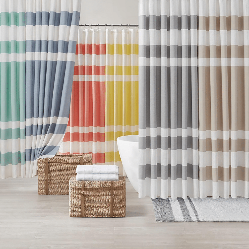 Transform Your Bathroom Oasis with Luxe Shower Curtains!