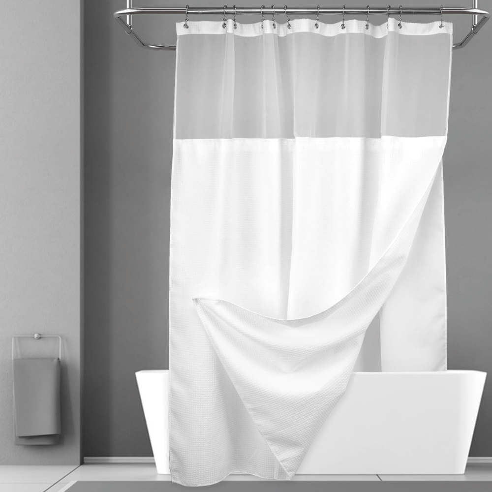 Transform Your Bathroom Oasis with Luxe Shower Curtains!