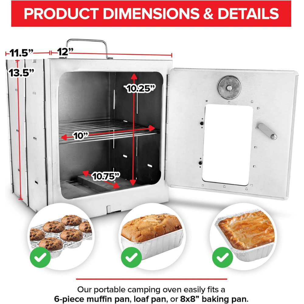Modern Innovations Portable Camping Oven