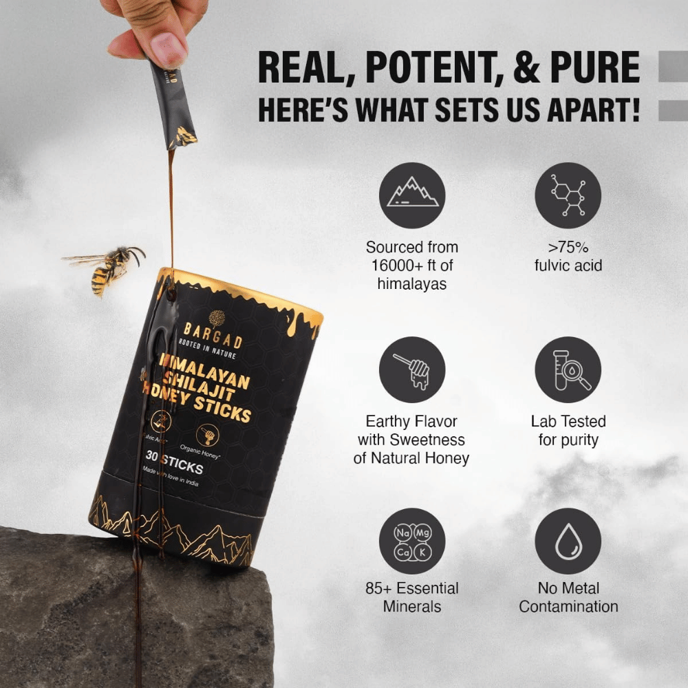 Bargad Shilajit Honey Sticks