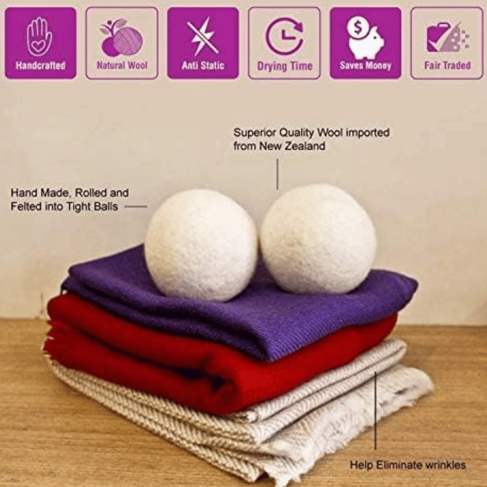 Natural Things Alpaca Wool Dryer Balls