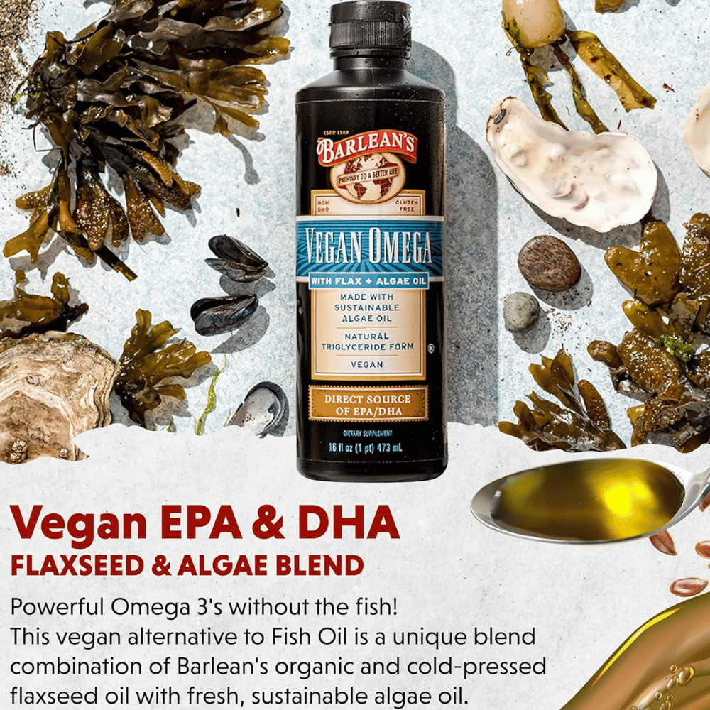 Barlean's Vegan Flax & Algae Oil