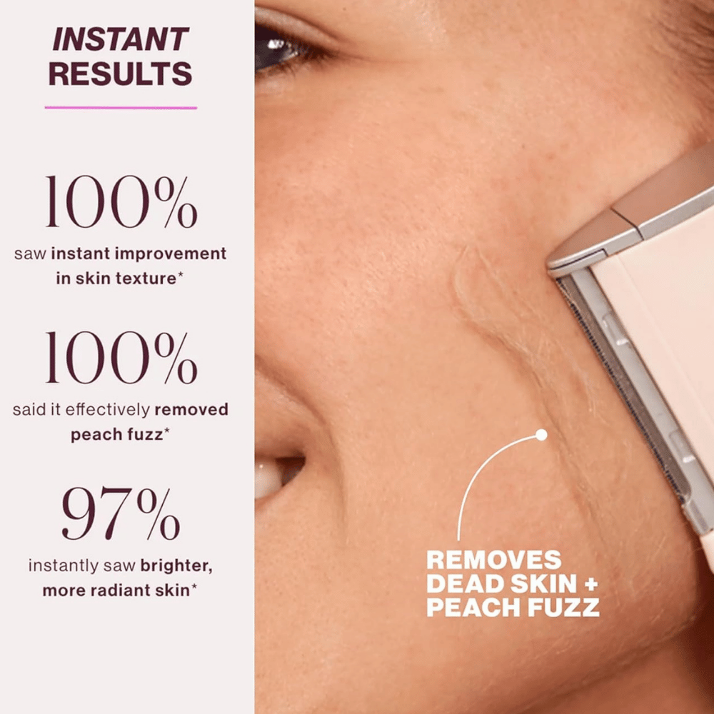 DermaFlash Luxe+ Sonic Dermaplaning Tool