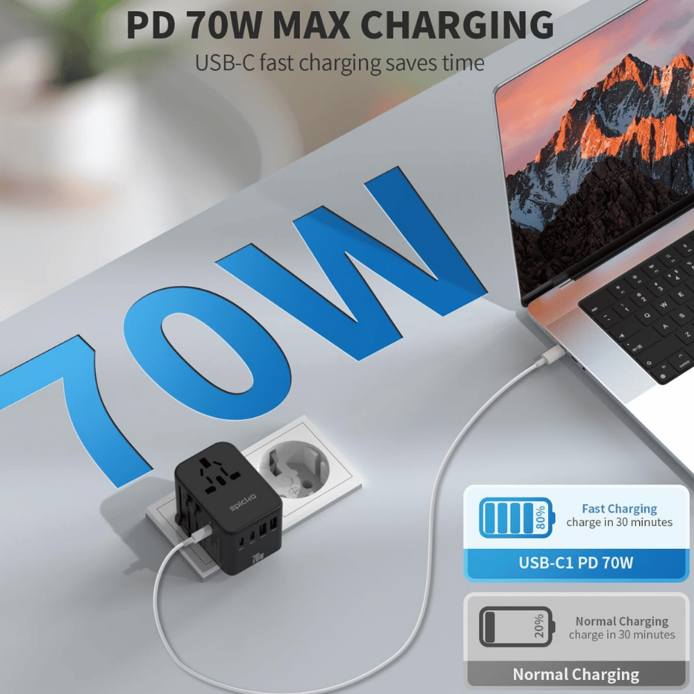 Epicka Universal Travel Adapter
