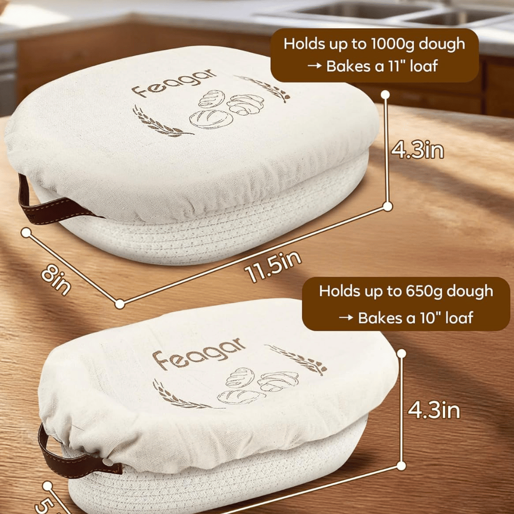 Feagar Banneton Bread Proofing Basket