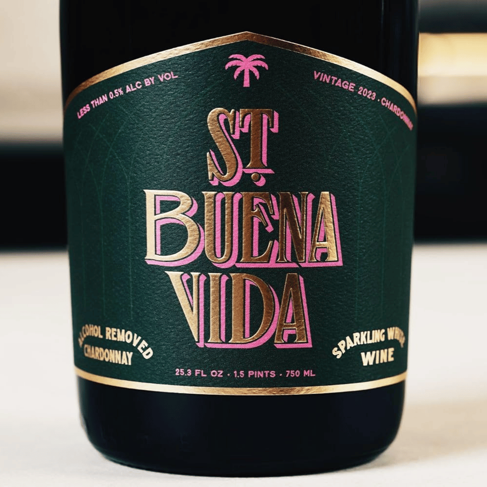 St. Buena Vida Dealcoholized Sparkling White Wine