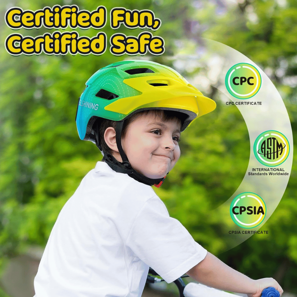 Asteron Toddler LED Bike Helmet