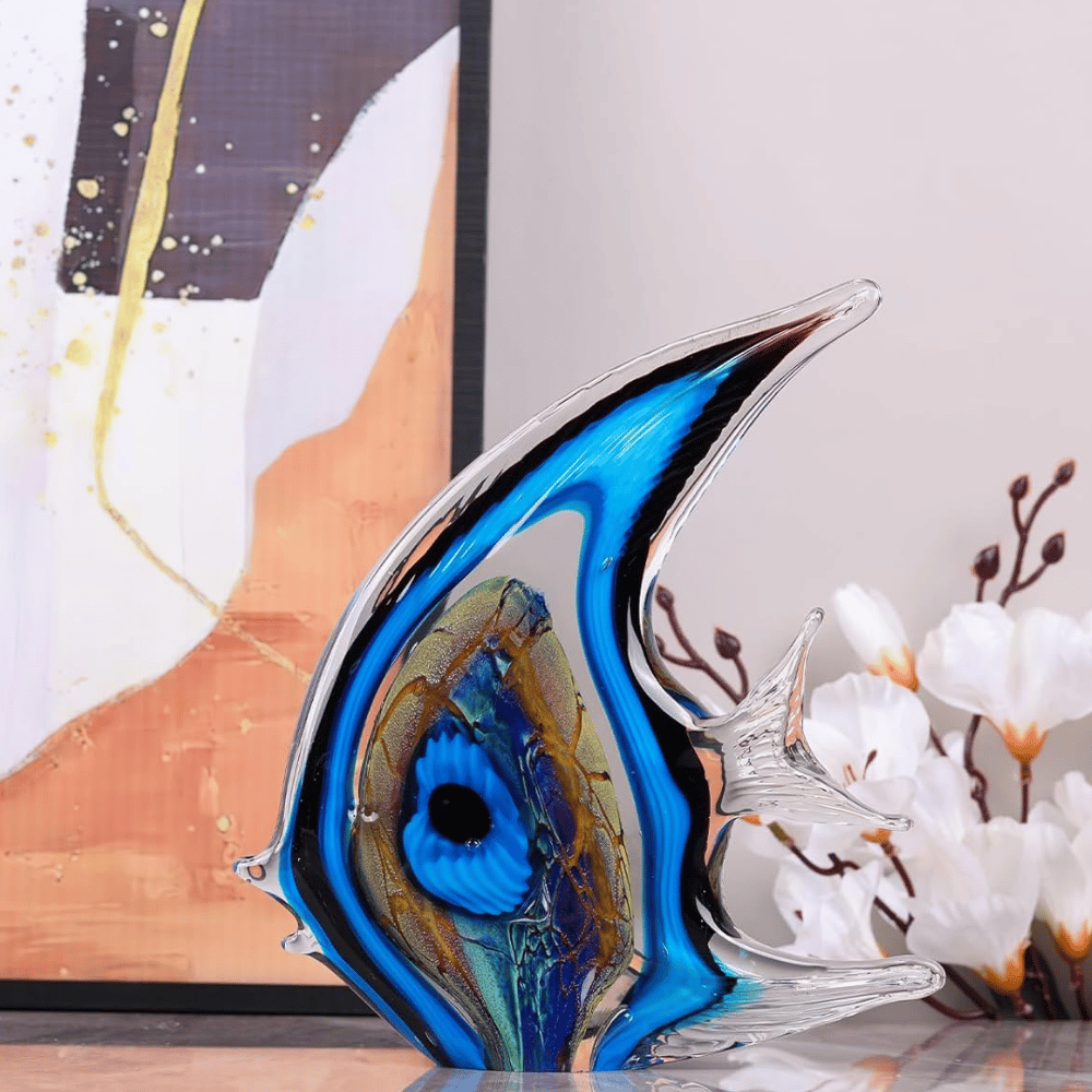 DovDov Hand Blown Glass Fish