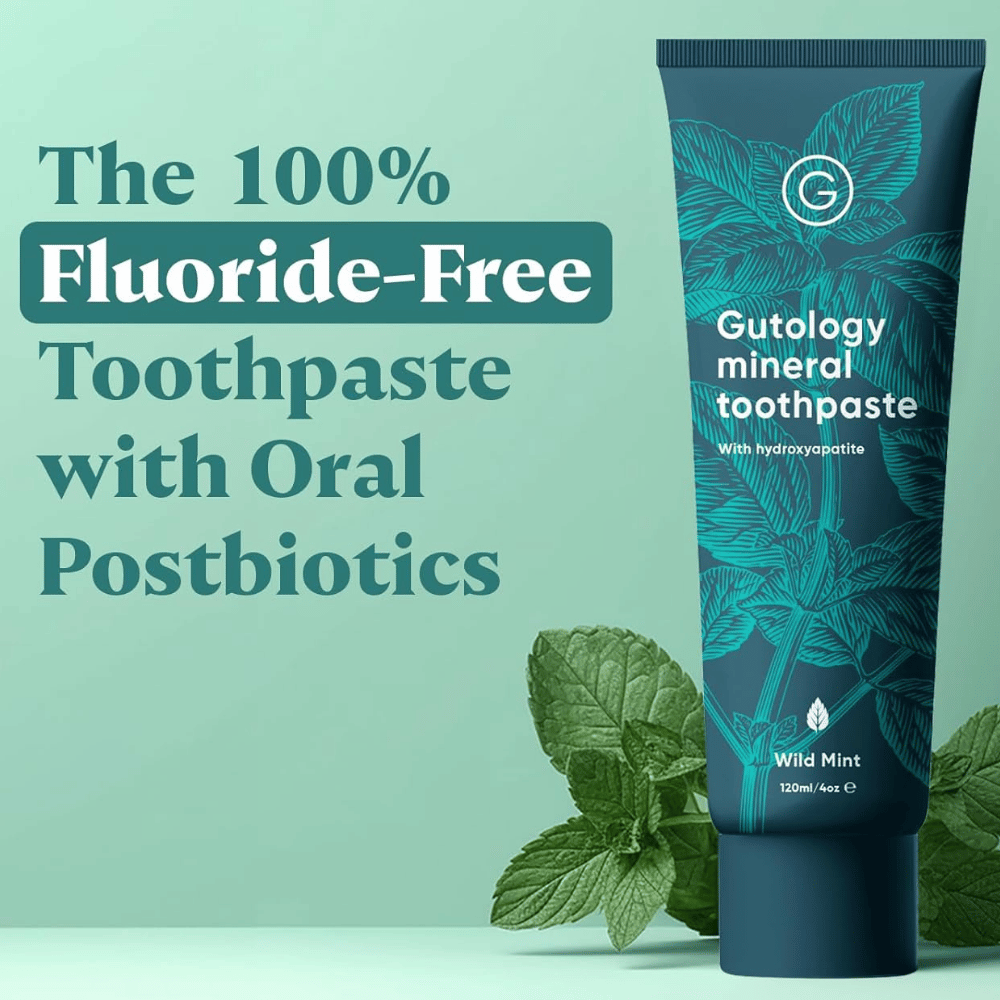 Gutology Natural Probiotic Hydroxyapatite Toothpaste