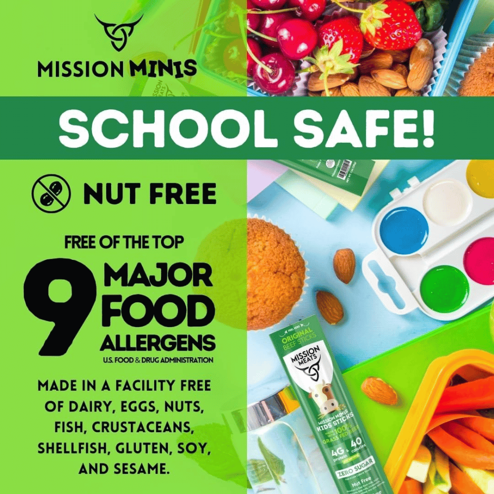 Mission Meats Kids Beef Sticks