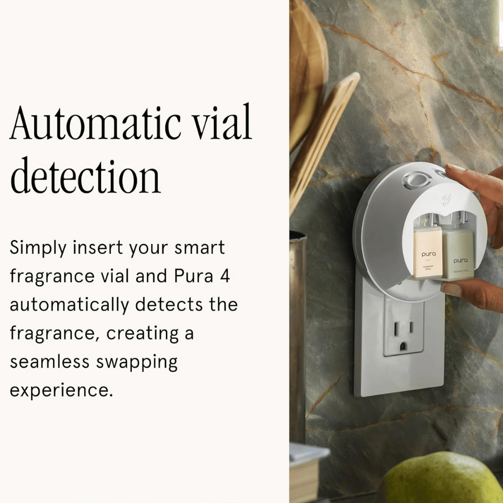 Pura - Smart Home Fragrance Waterless Diffuser Starter Set