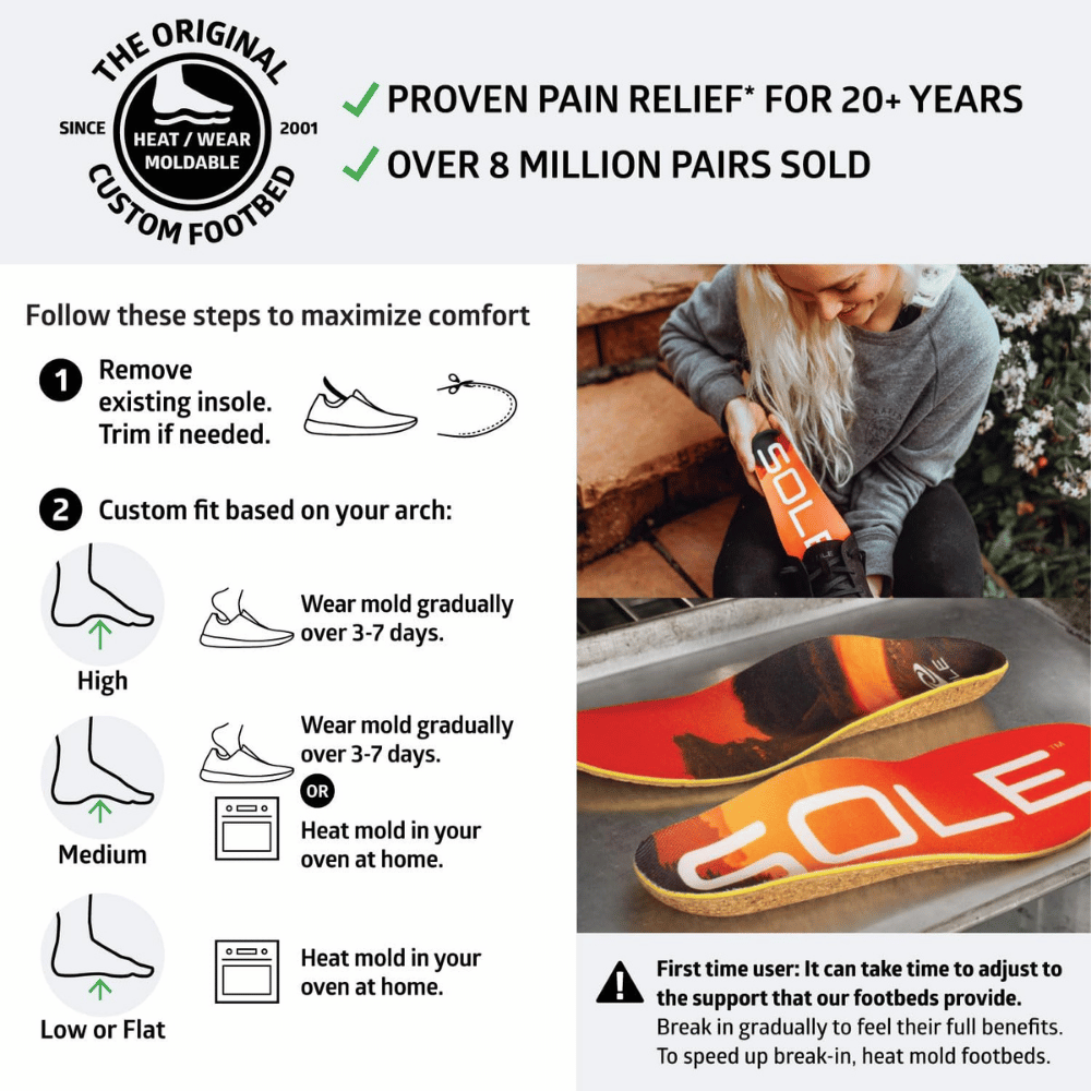 SOLE Performance Cork Insoles