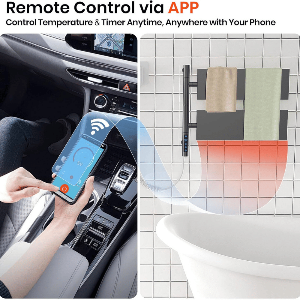 Senbowe Heated Towel Rack