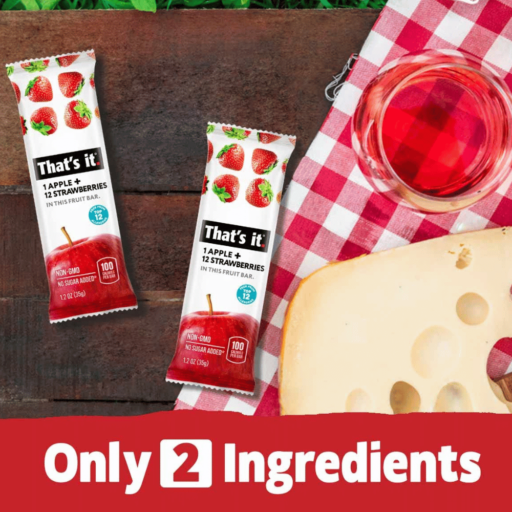 That's It 100% Natural Real Fruit Bars