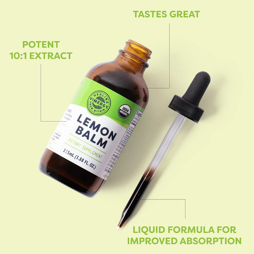 Vimergy Organic Lemon Balm Tincture