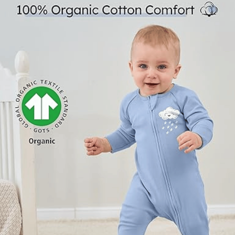 Yoofoss Baby Pajamas 100% Organic Cotton