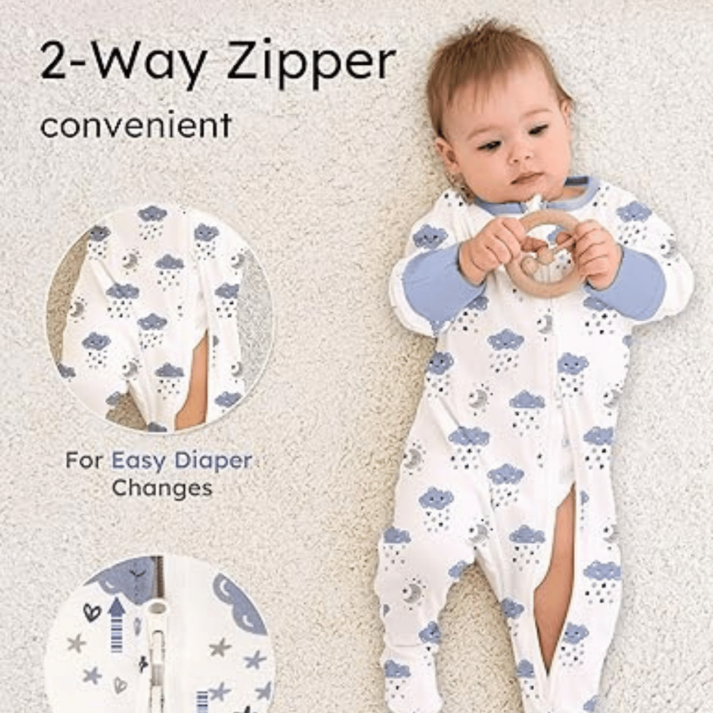 Yoofoss Baby Pajamas 100% Organic Cotton