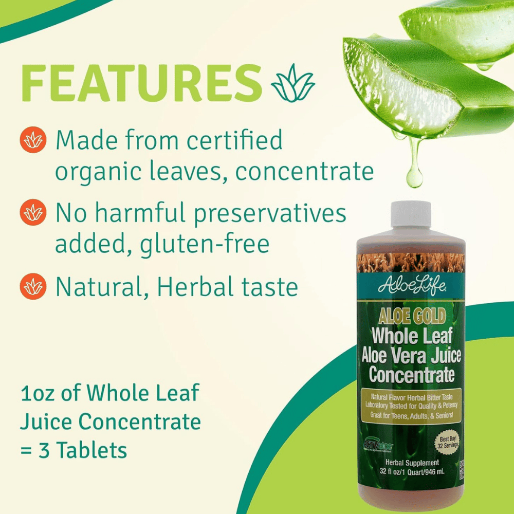 Aloe Life Whole Leaf Aloe Vera Juice