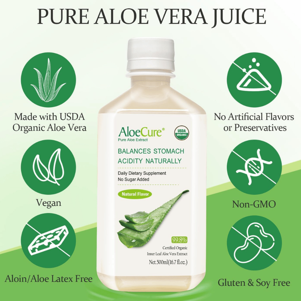 AloeCure Organic Aloe Vera Juice