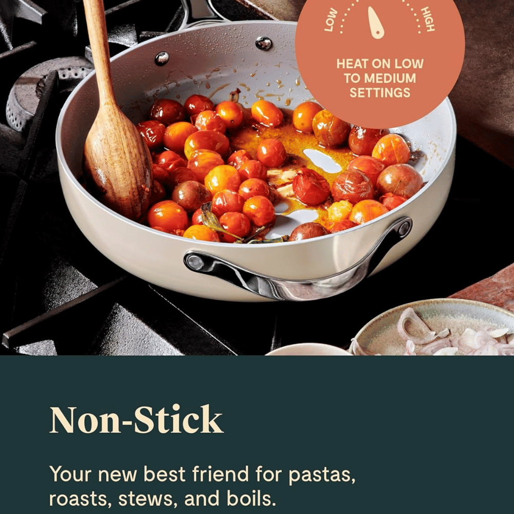 Caraway Nonstick Ceramic Sauté Pan