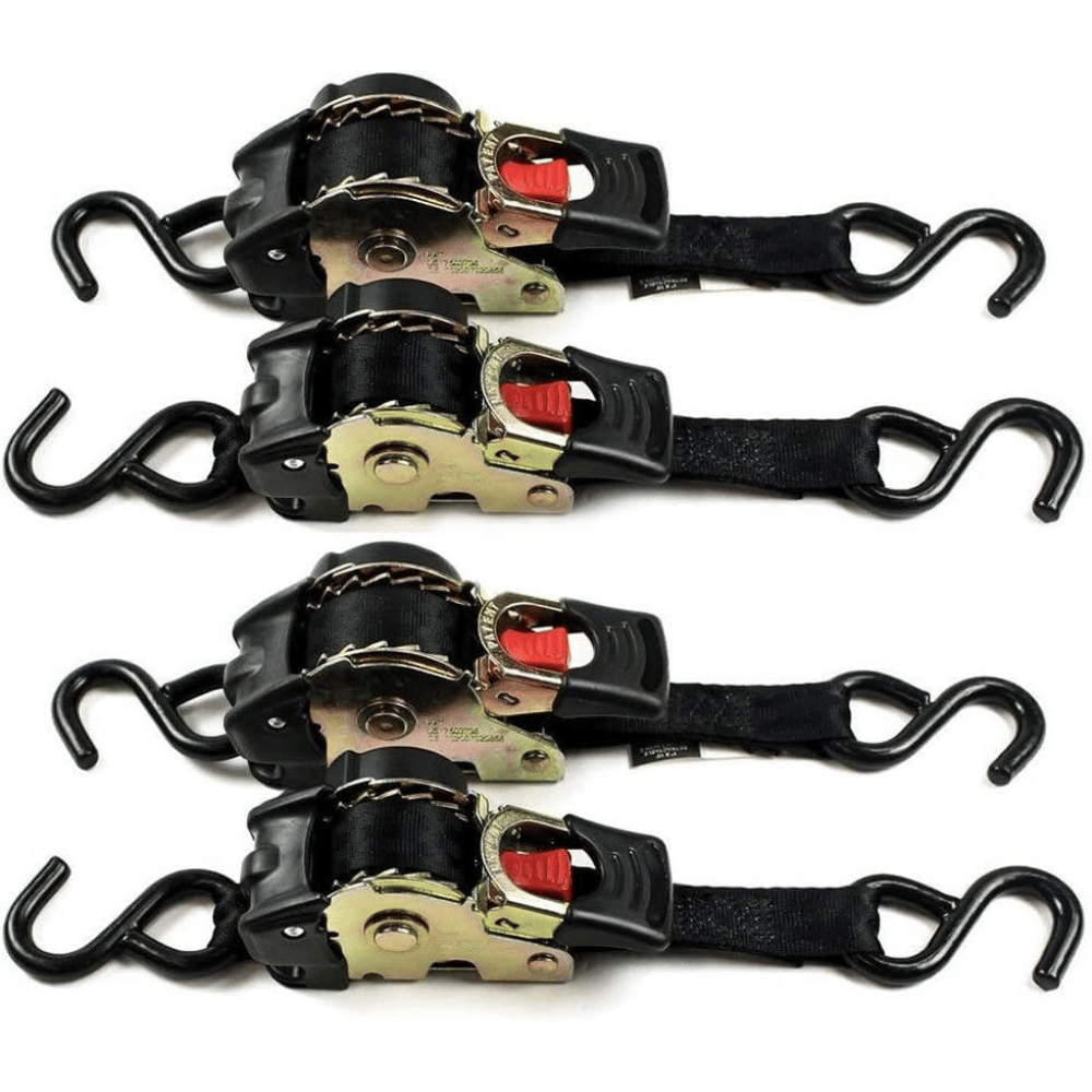 DC Cargo Mall Auto Retractable Ratchet Straps