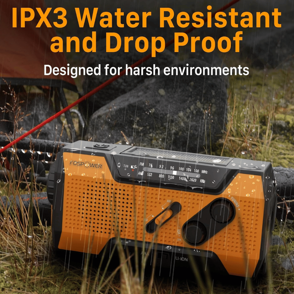 FosPower Emergency Weather Radio