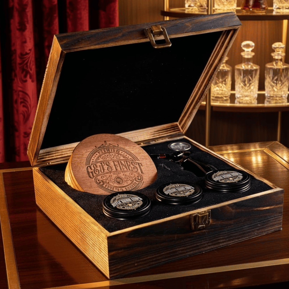 G & J's Finest Whiskey Smoker Kit