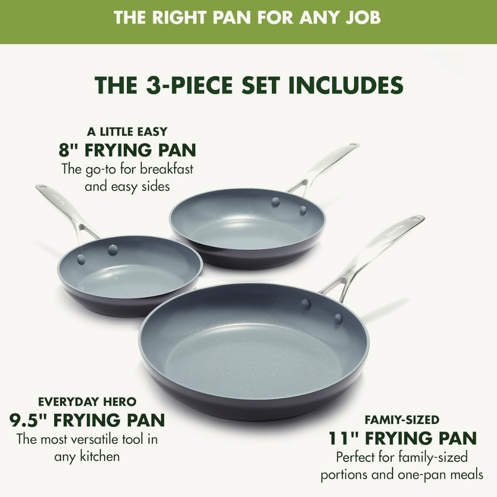 GreenPan Valencia Pro Ceramic Non Stick Pans