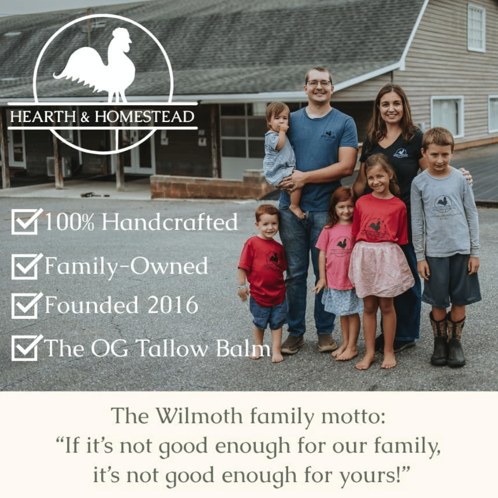 Hearth and Homestead Wild Bloom Bio-Active Tallow Balm