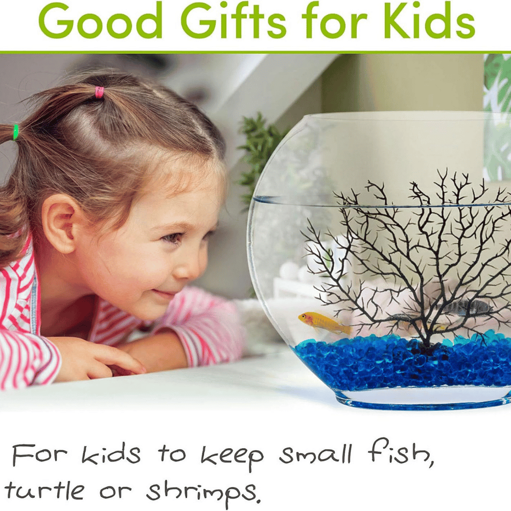 Hygger Mini Glass Fish Bowl