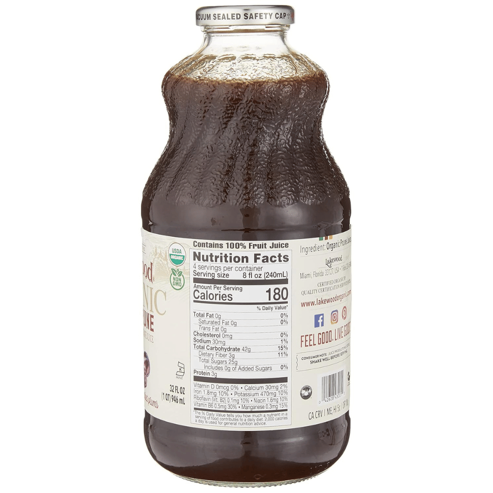 Lakewood Organic 100% Juice Pure Prune