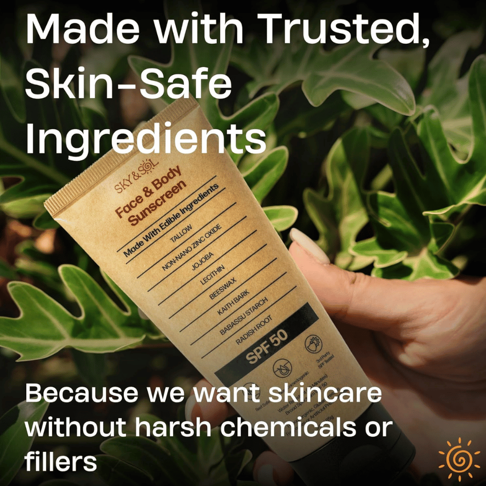 Sky & Sol Mineral Tallow Sunscreen