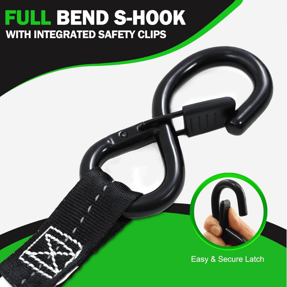 Starleaparts Retractable Ratchet Straps