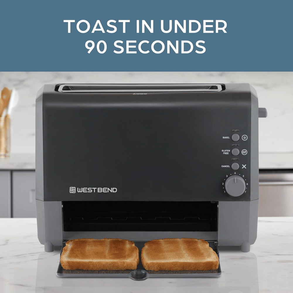 West Bend QuikServe Slim Toaster