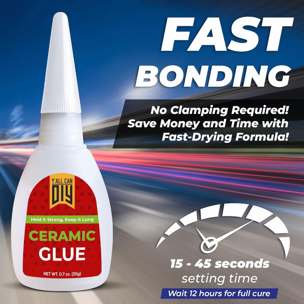 Y'allCanDiy Waterproof Ceramic Super Glue