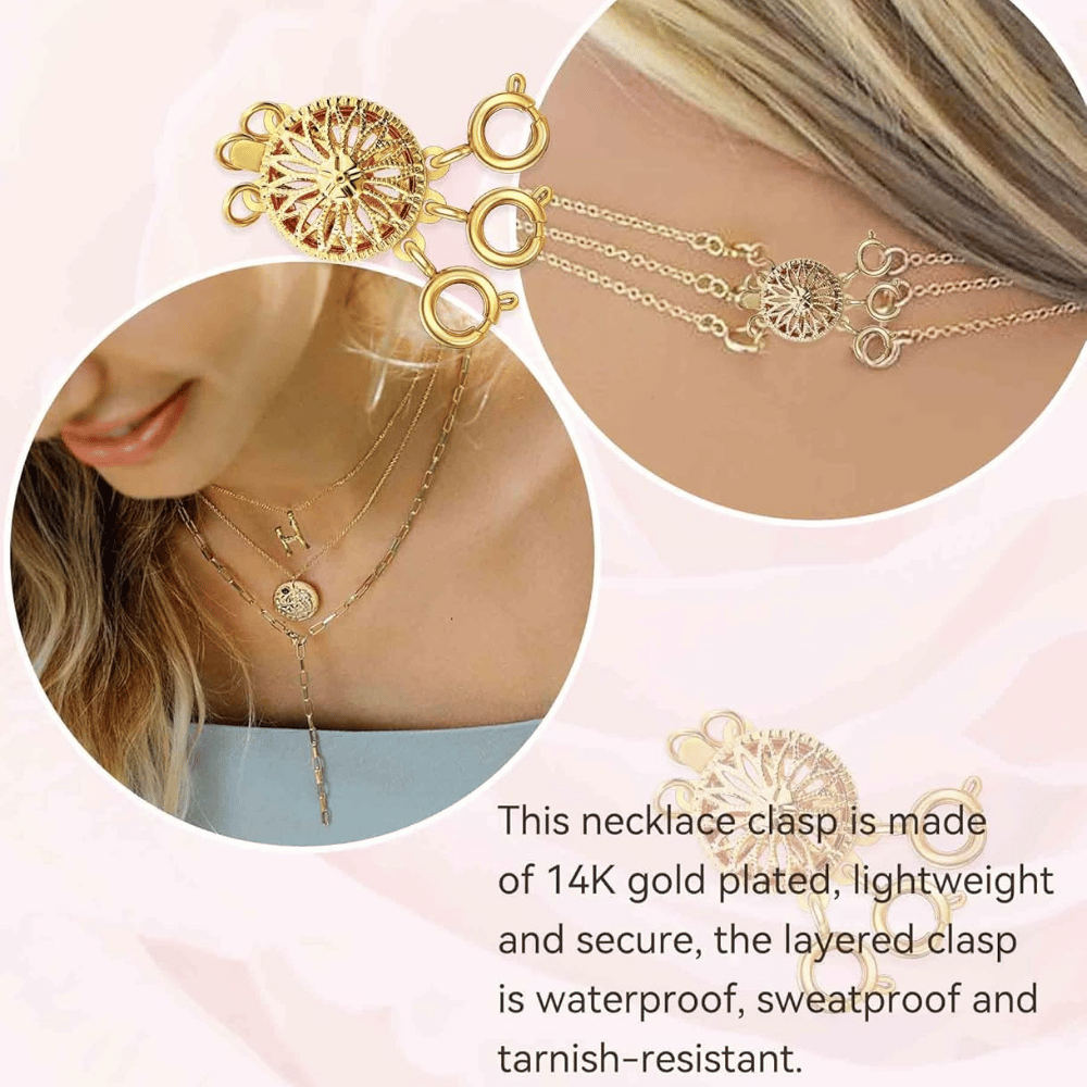 Clysoru Necklace Layering Clasp