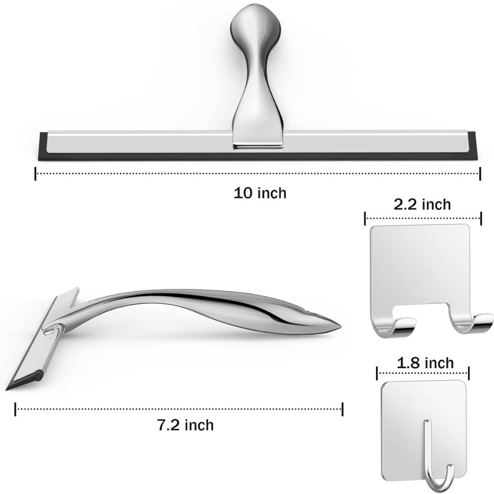 Docrok Stainless Steel Shower Squeegee