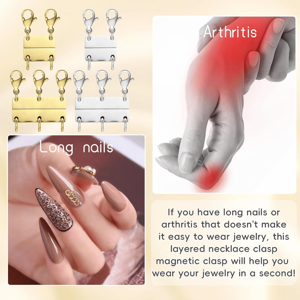 MKCYD Necklace Layering Clasp