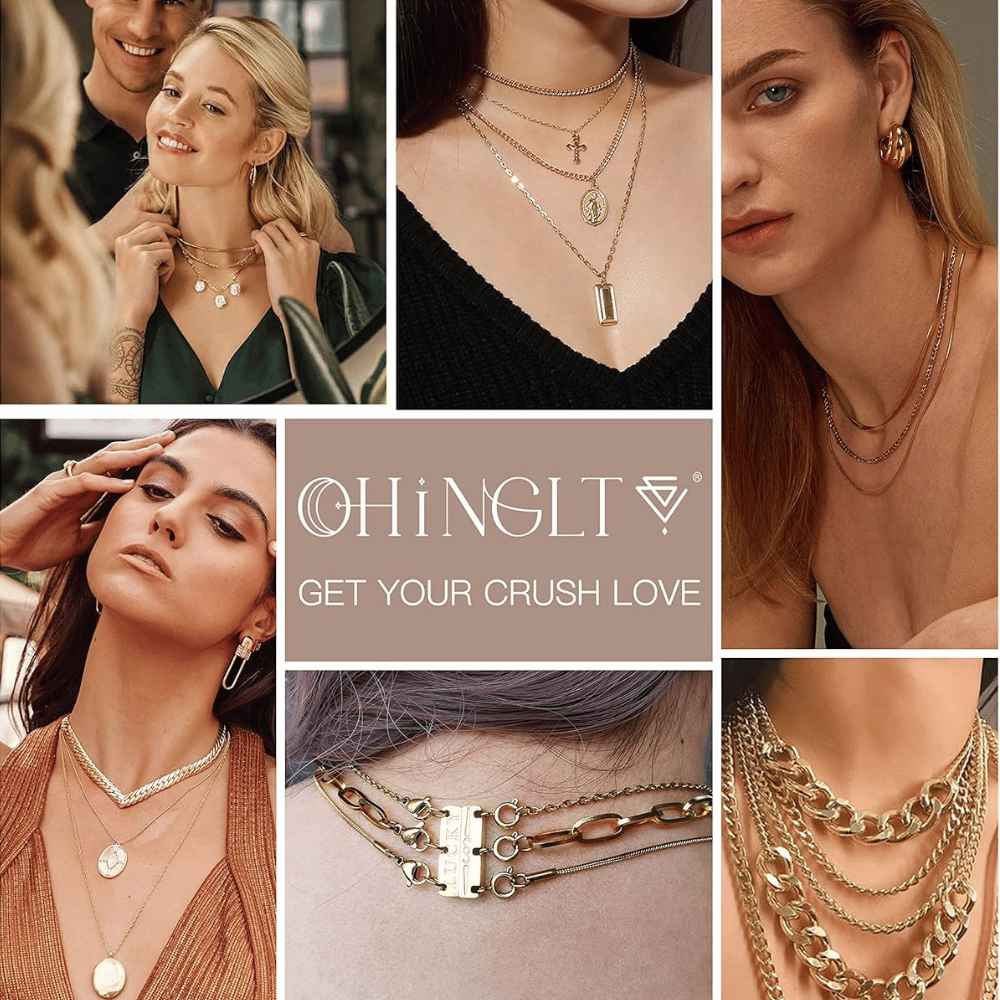 OhingLT Lucky Necklace Layering Clasp
