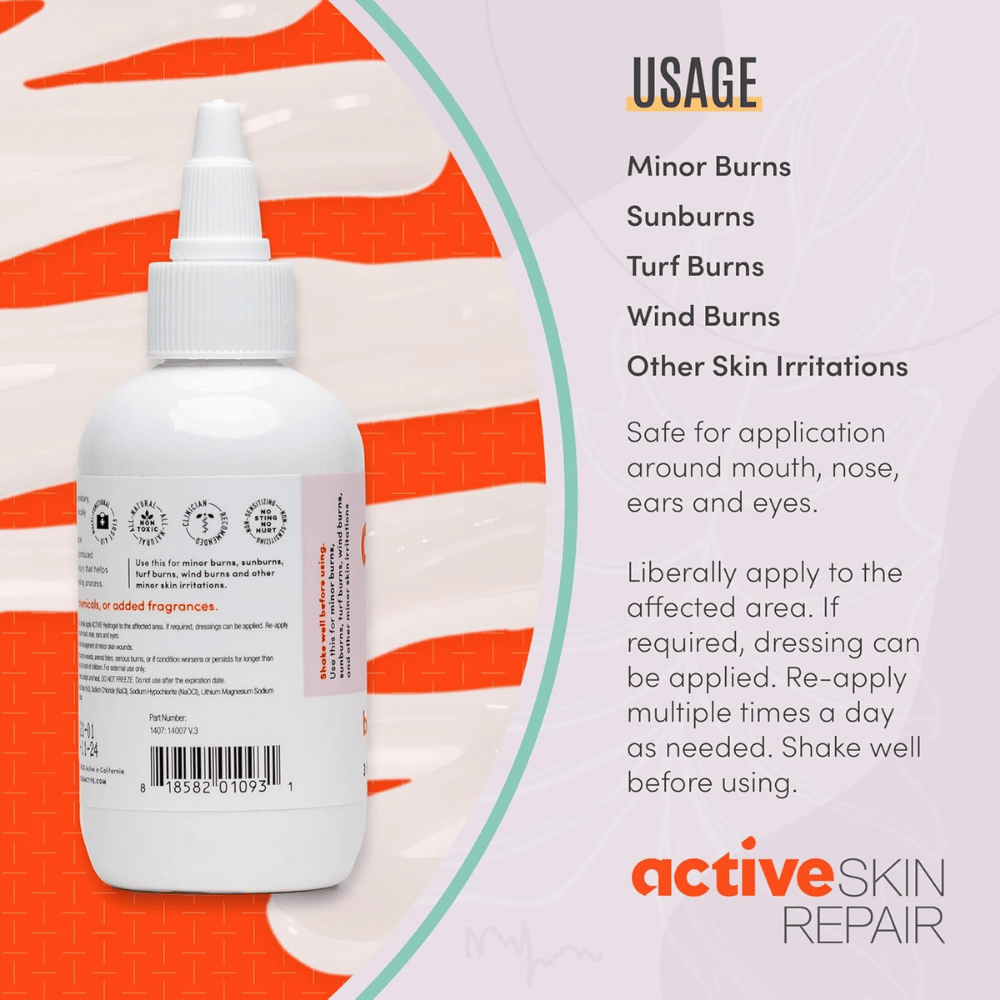 Active Burn Skin Repair First