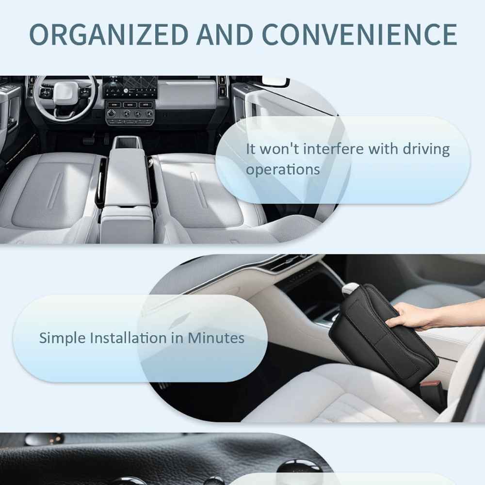 Florich Car Seat Gap Organizer