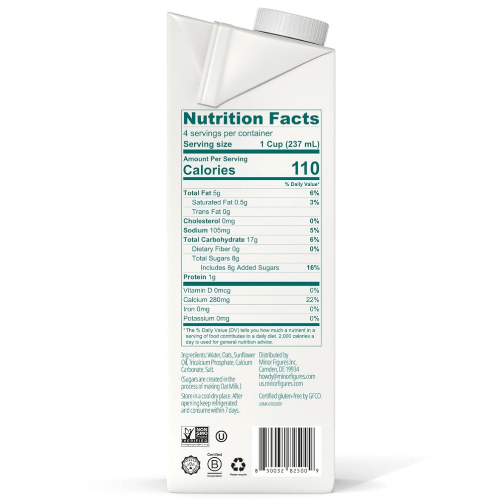 Minor Figures Oat Milk