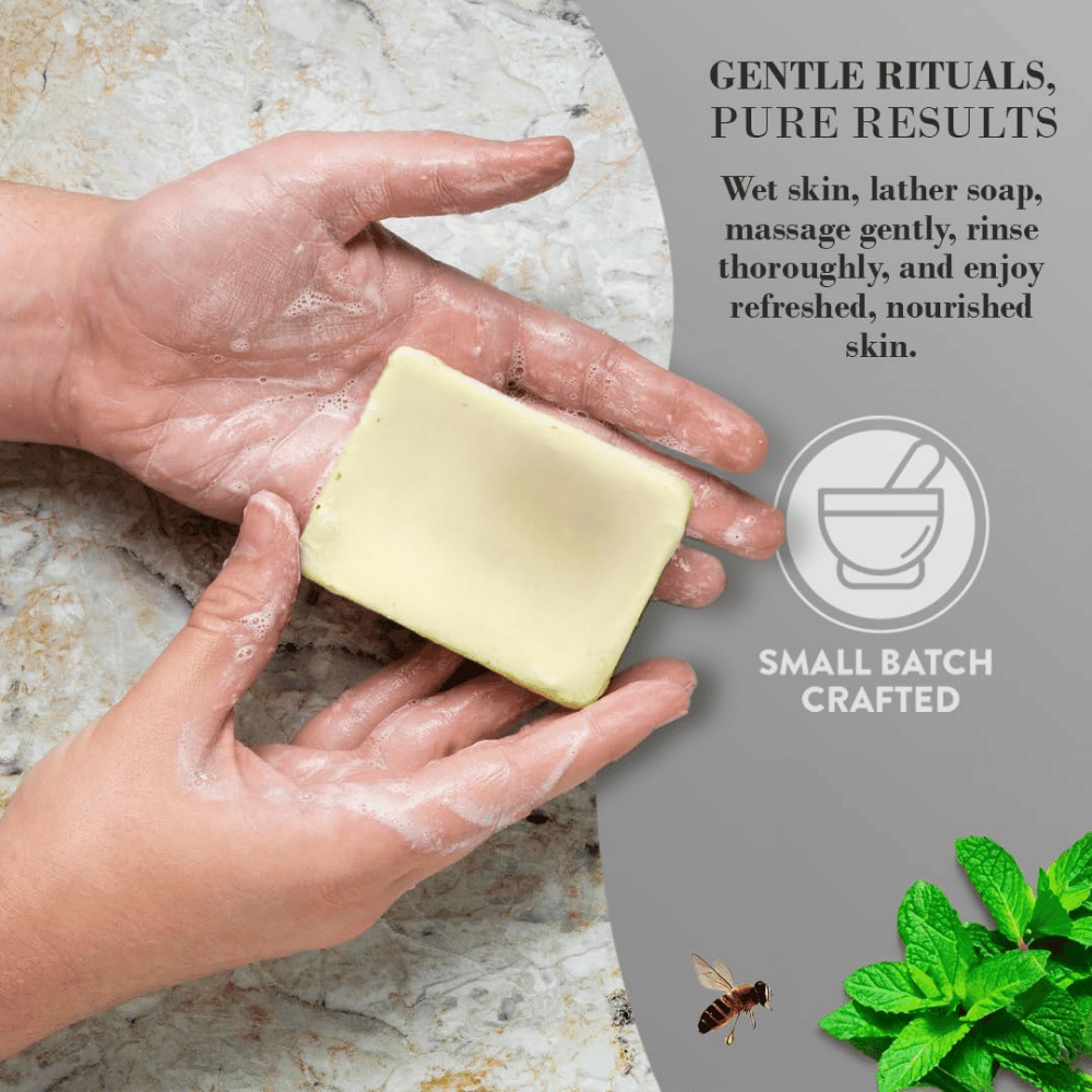 Spearmint Beef Tallow Soap Bar